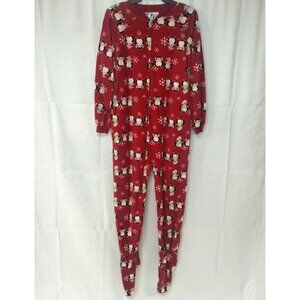 Kat-Nap Women's Red Christmas Pajamas/One Piece SzS SKU3888
